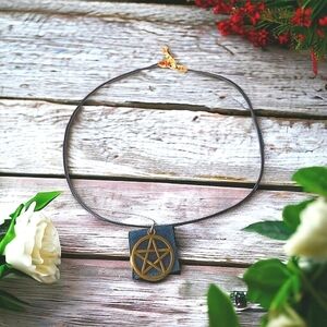 Handcrafted Pentagram Necklace